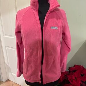 Columbia Vibrant Pink Fleece Jacket
